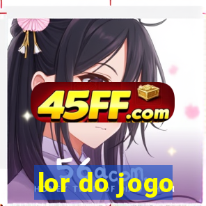 lor do jogo